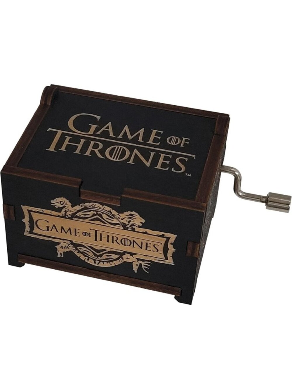 Game of Thrones Mini Music Box Gift - Unique Black Collectible for Fans